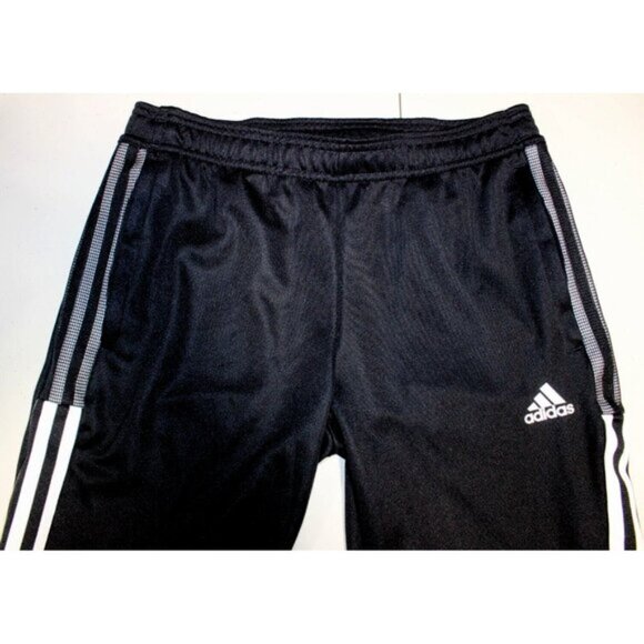 Womens Adidas Tiro 21 3 Stripe Track Pants Small Black Soccer Track GM7310 - Picture 4 of 10